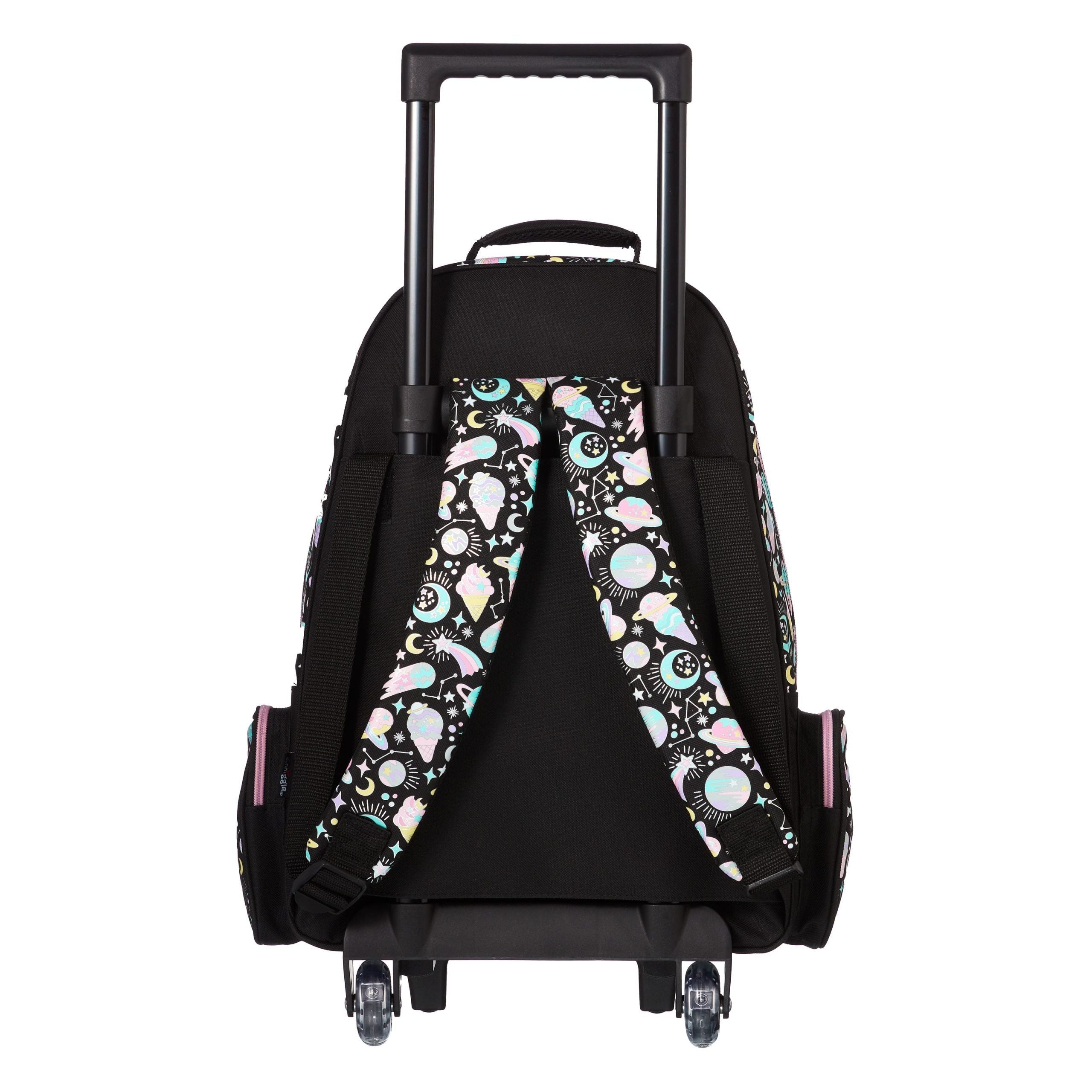Smiggle - Mochila trolley con ruedas luminosas Beyond