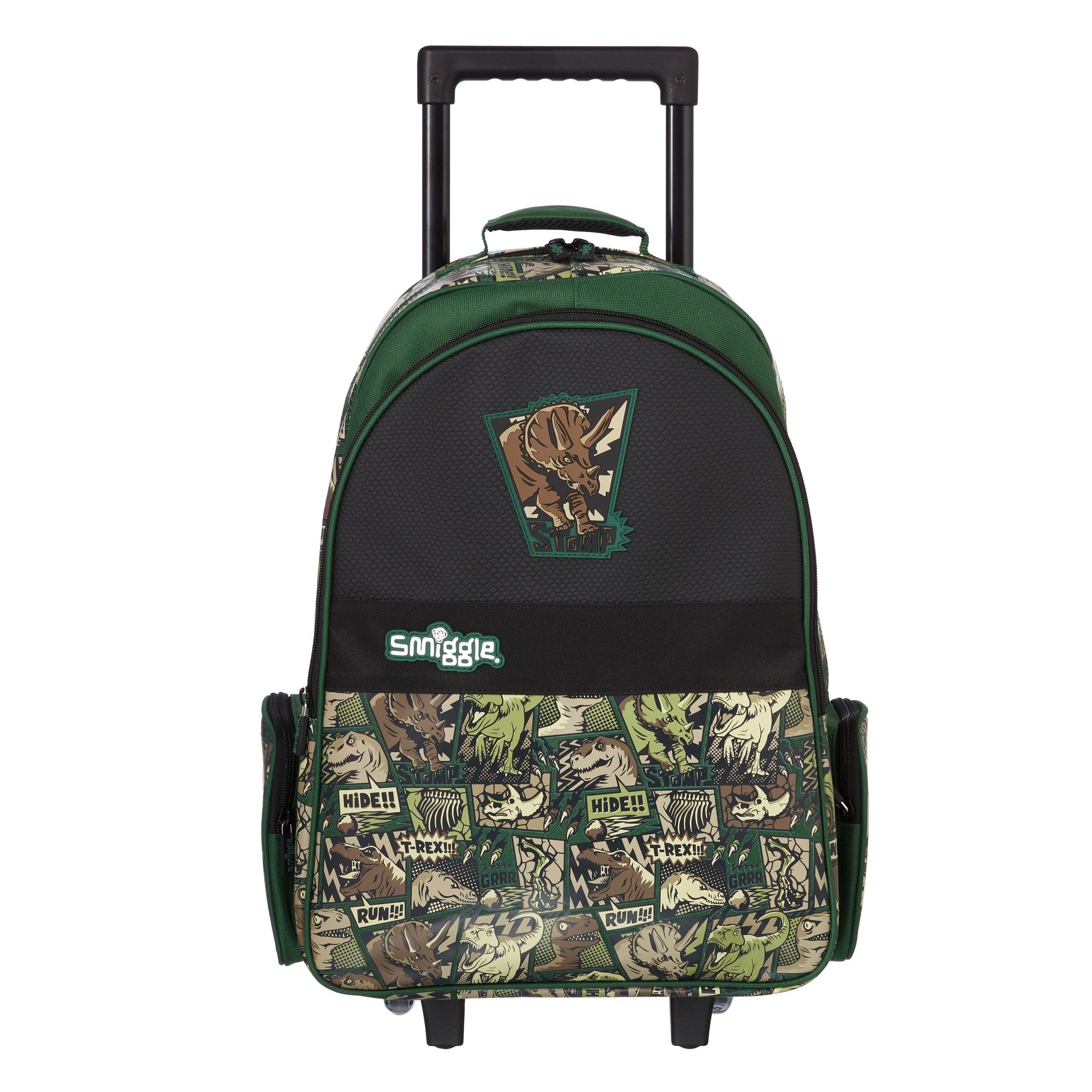 Smiggle - Mochila trolley con ruedas luminosas Beyond