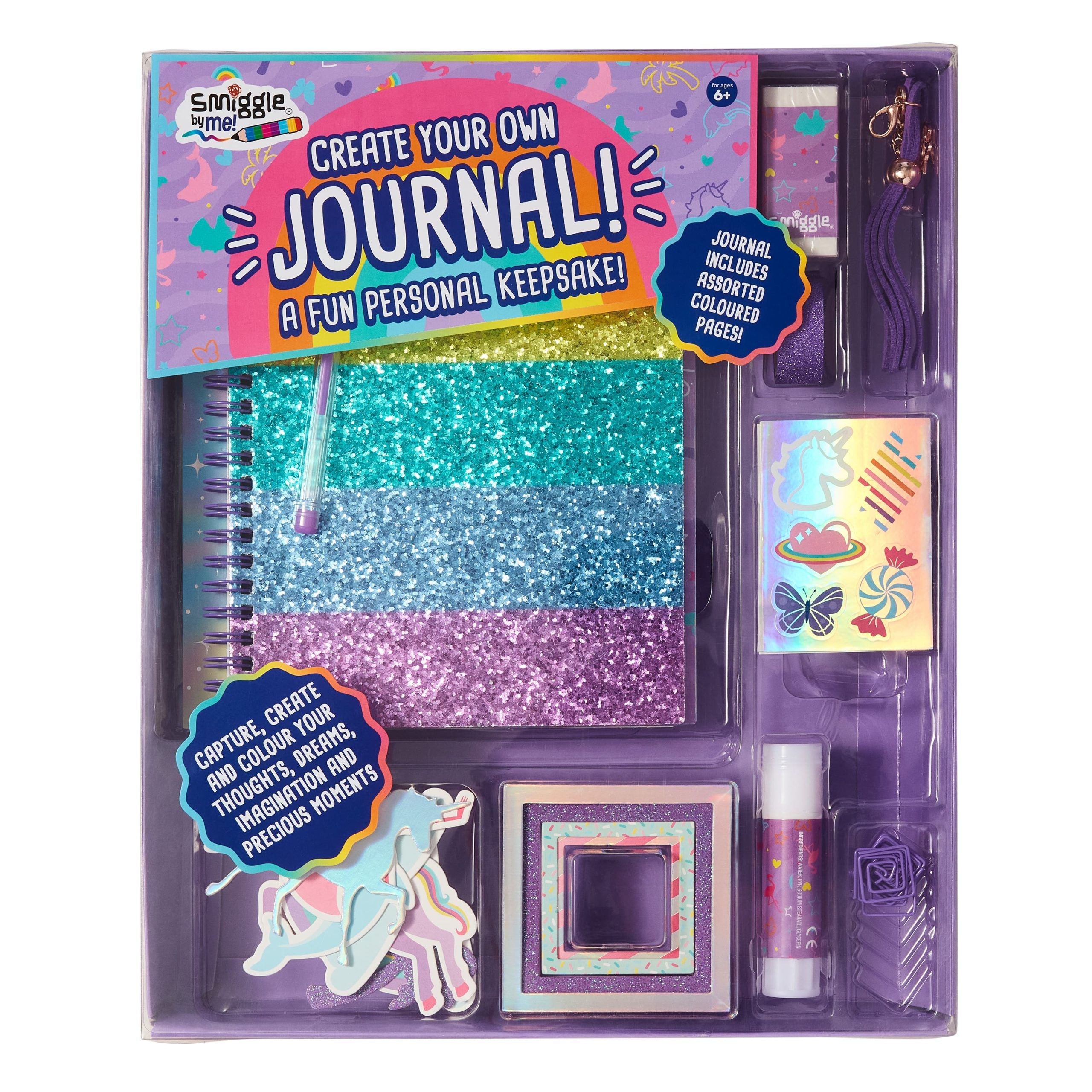 Smiggle - Pack de papelería DIY Journal Memories