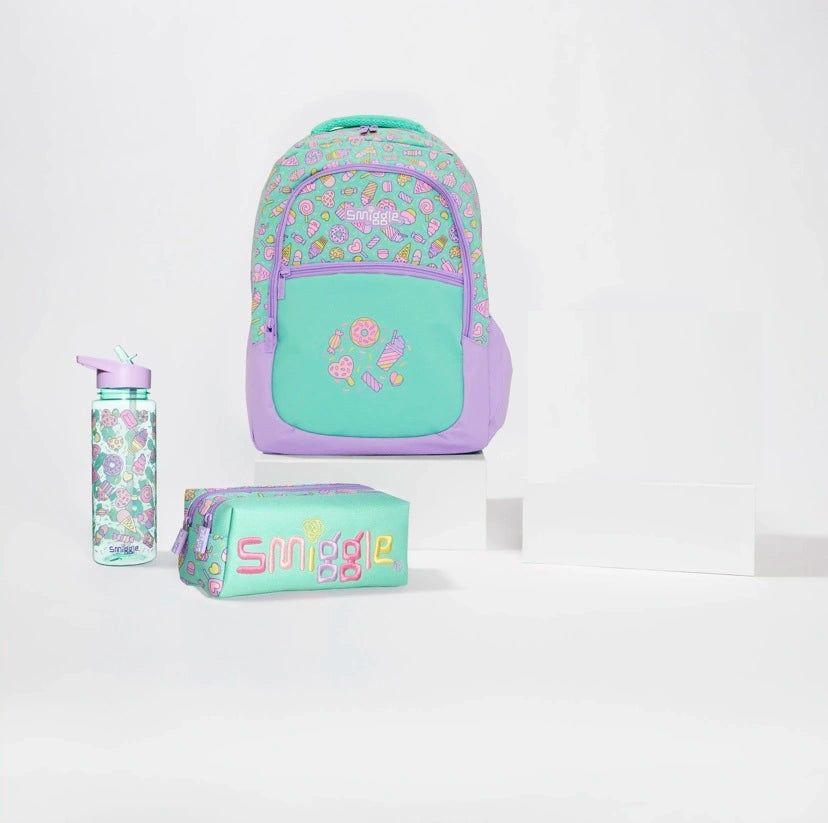 Smiggle - Set de 3 Mochilas Escolares Jump