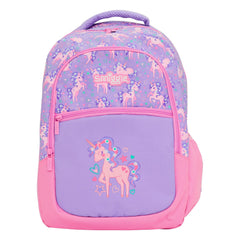 Mochila Smiggle Jump de unicornio rosa