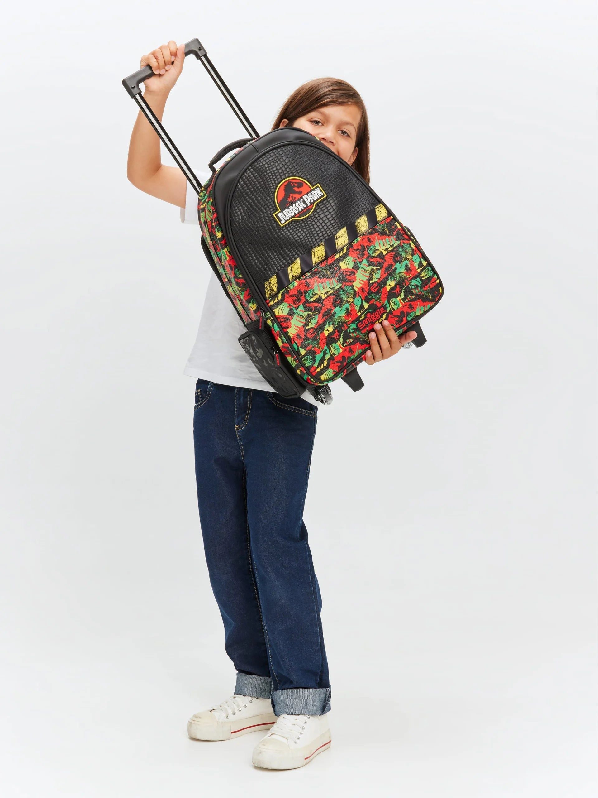 Mochila con ruedas Smiggle - Jurassic Park