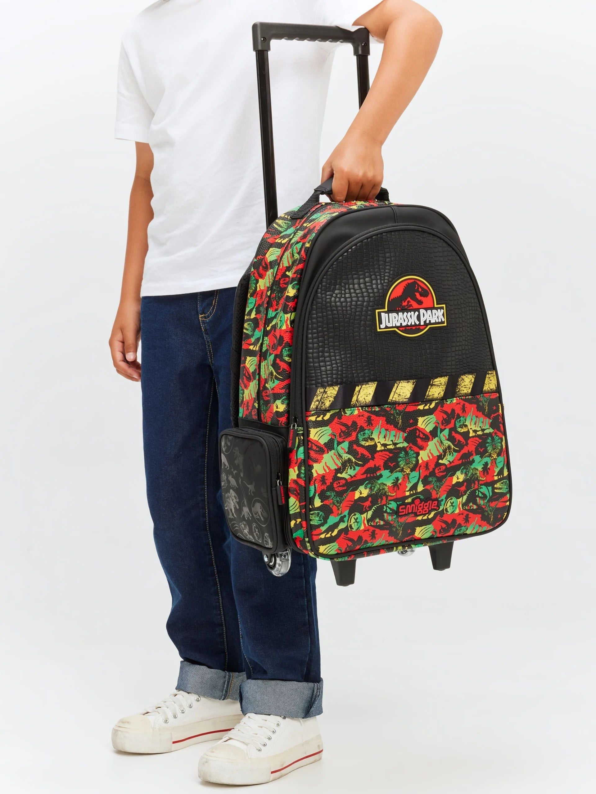 Mochila con ruedas Smiggle - Jurassic Park