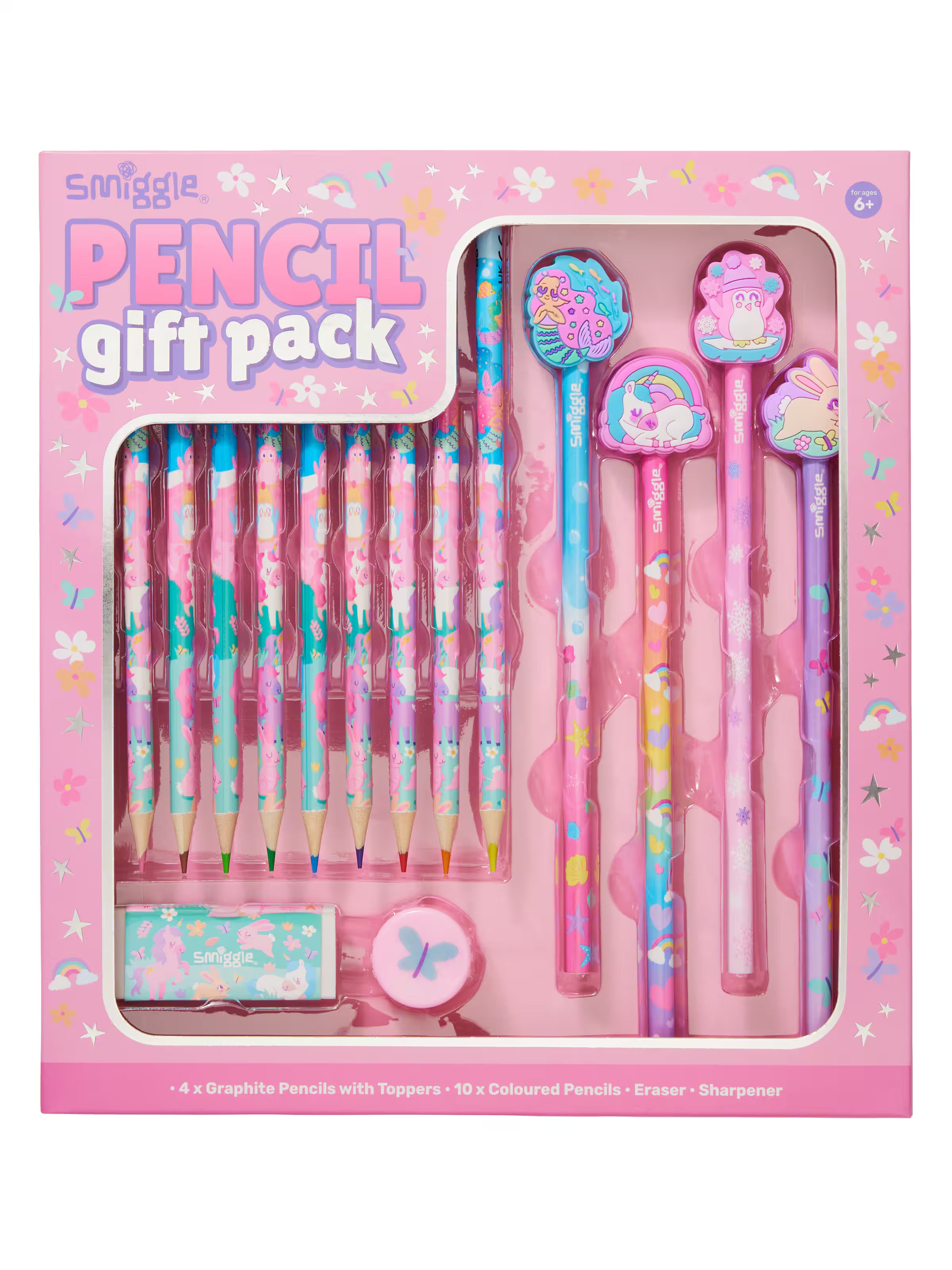 Smiggle - Set de lápices y papelería