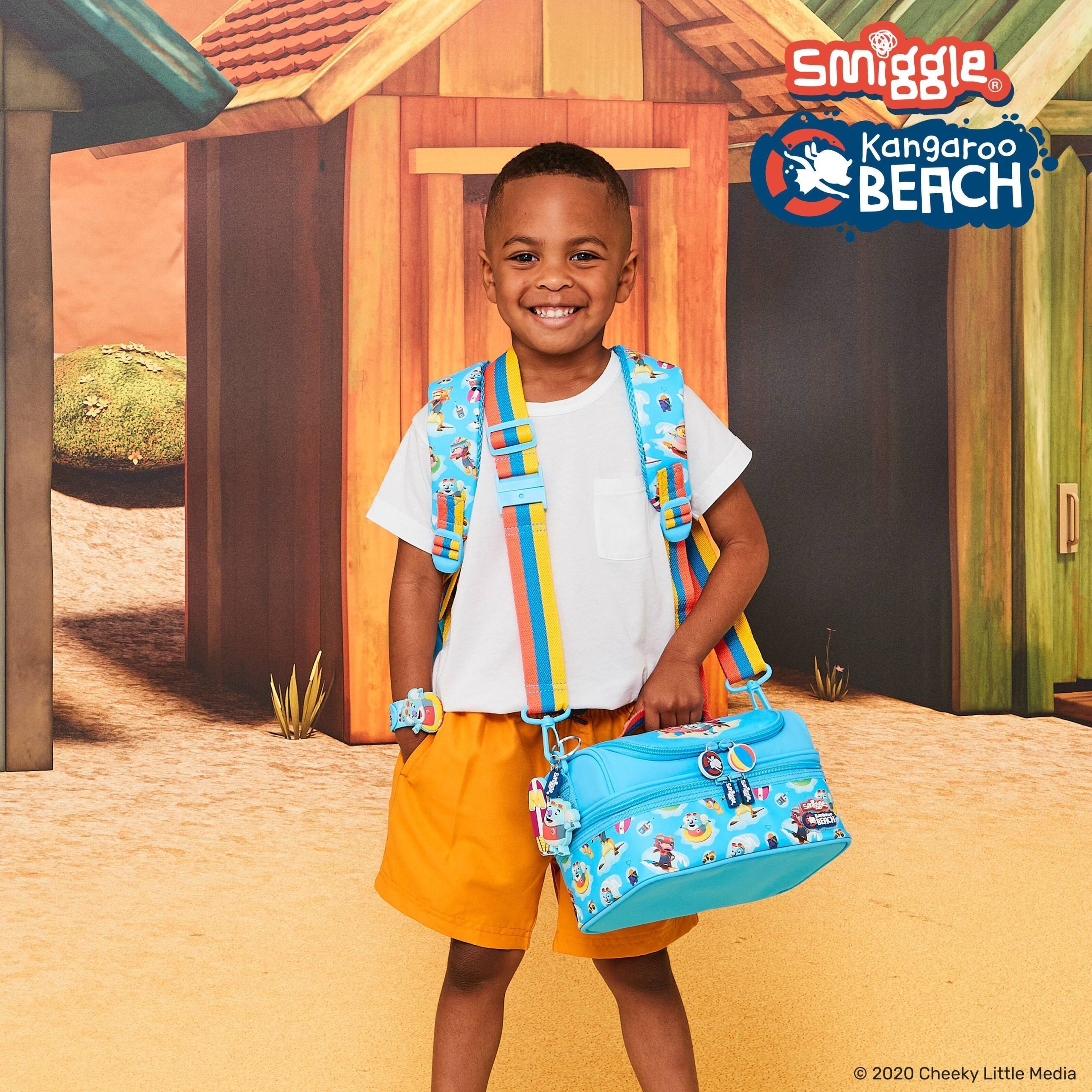 Smiggle - Bolsa de almuerzo doble Kangaroo Beach
