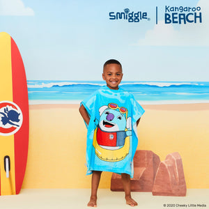 Smiggle - Toalla de playa con capucha para niños de Kangaroo Beach