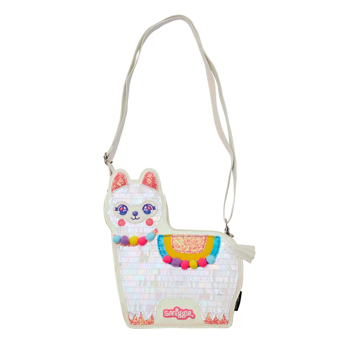 Smiggle - Bolso de hombro de llama para niñas