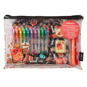 Smiggle - Cuaderno A5 perfumado y set de papelería