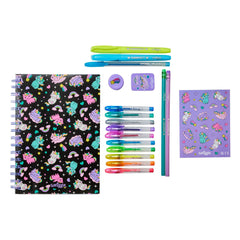Smiggle - Cuaderno A5 perfumado y set de papelería