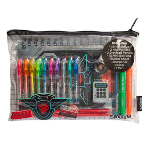 Smiggle - Cuaderno A5 perfumado y set de papelería