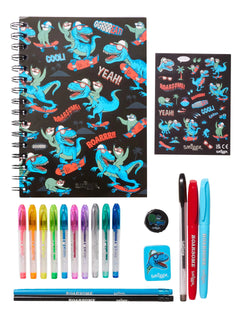 Smiggle - Cuaderno A5 perfumado y set de papelería