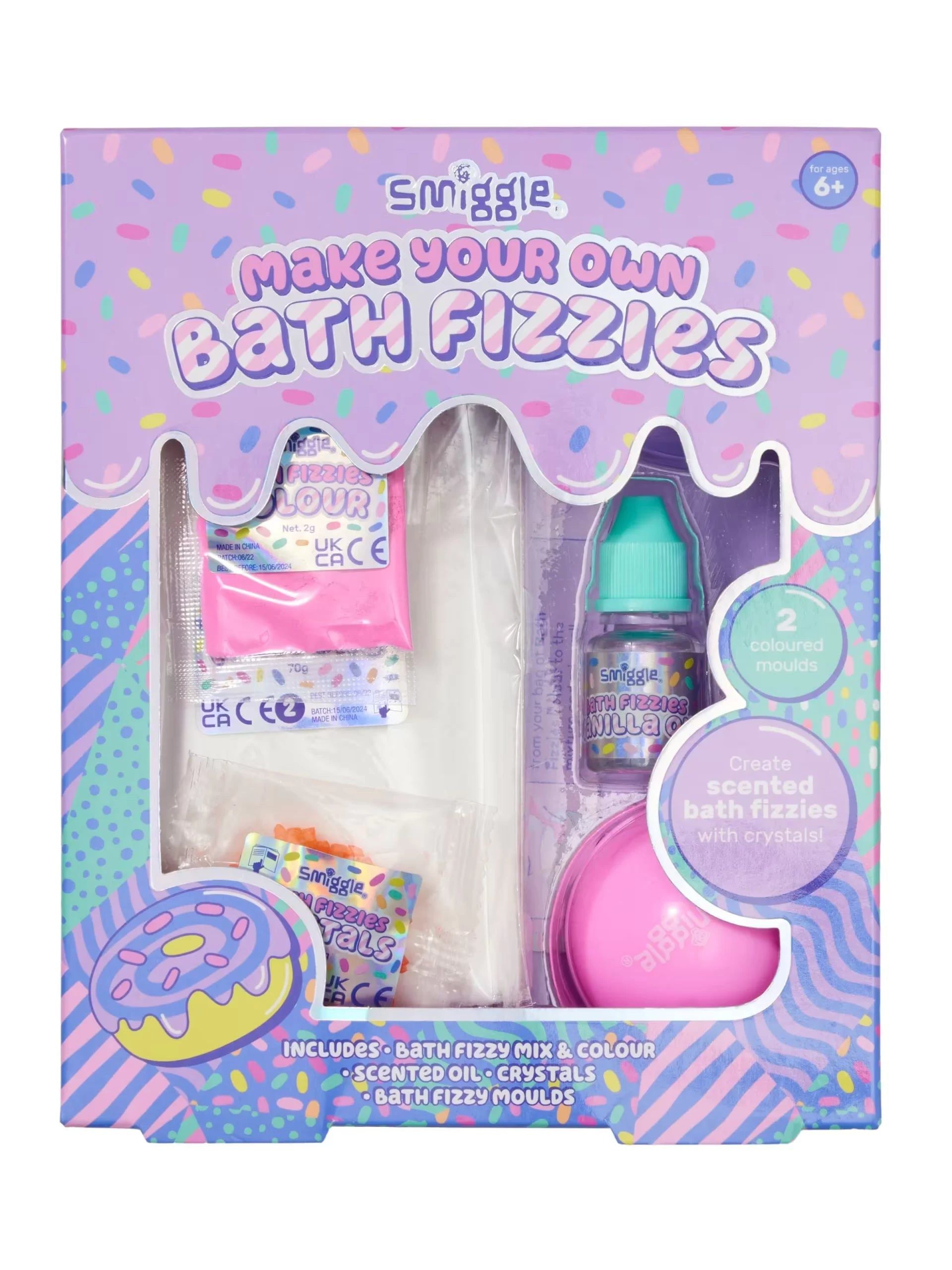 Smiggle - Set de uñas y baño perfumado