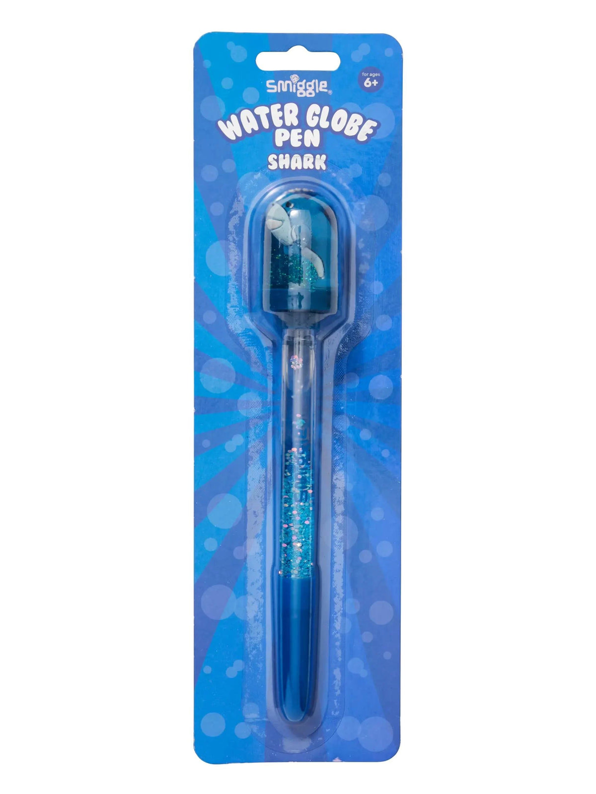 Smiggle - Bolígrafo con globo de agua de tiburón