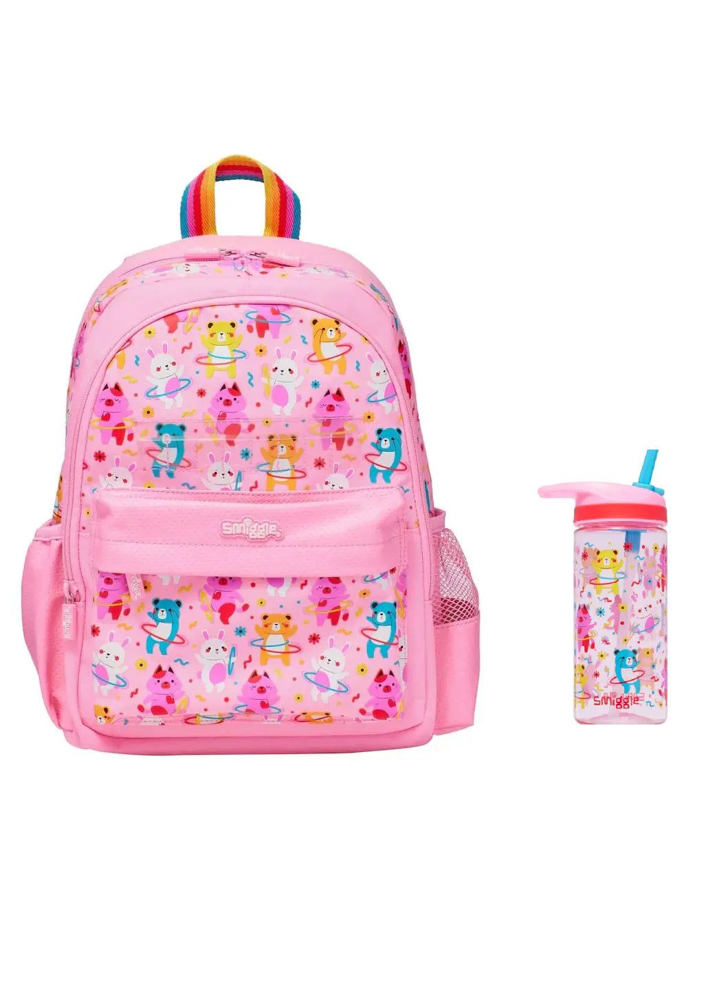 Smiggle - Set de 2 piezas de mochila para guardería y jardín de infancia Let's Play