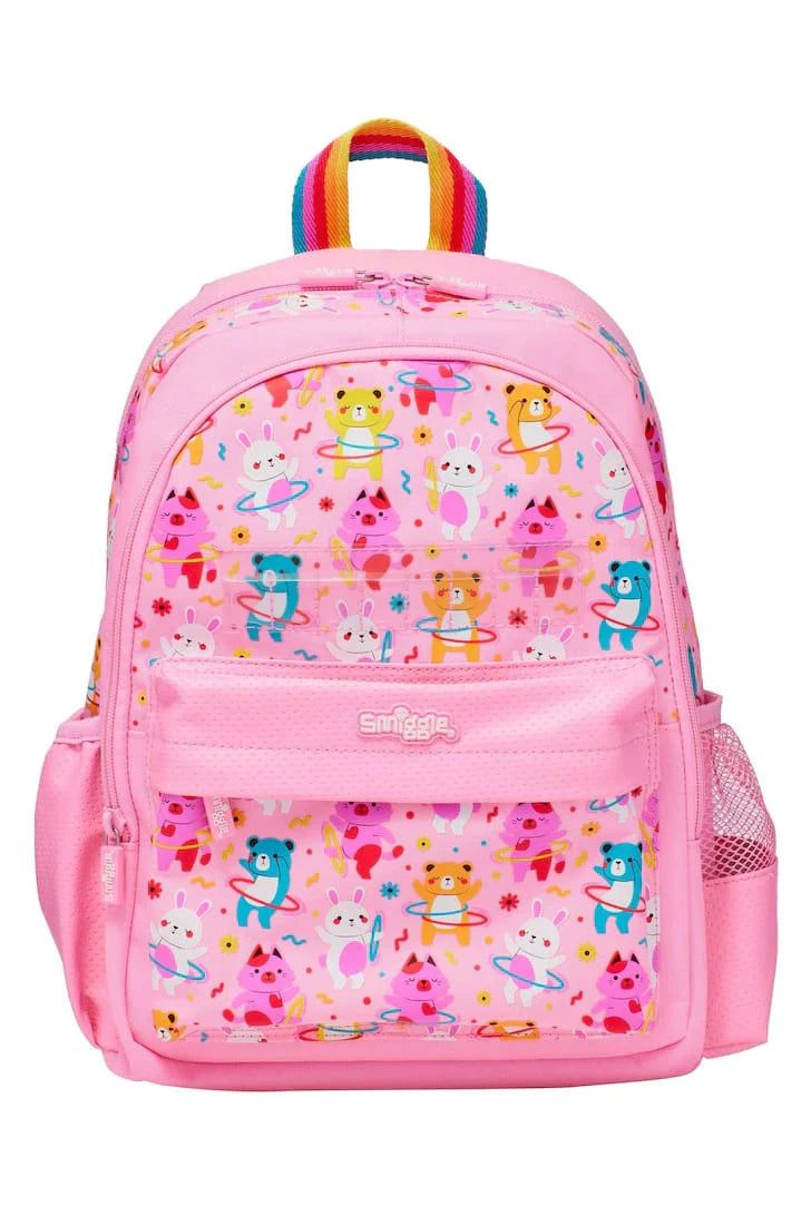 Smiggle - Set de 2 piezas de mochila para guardería y jardín de infancia Let's Play