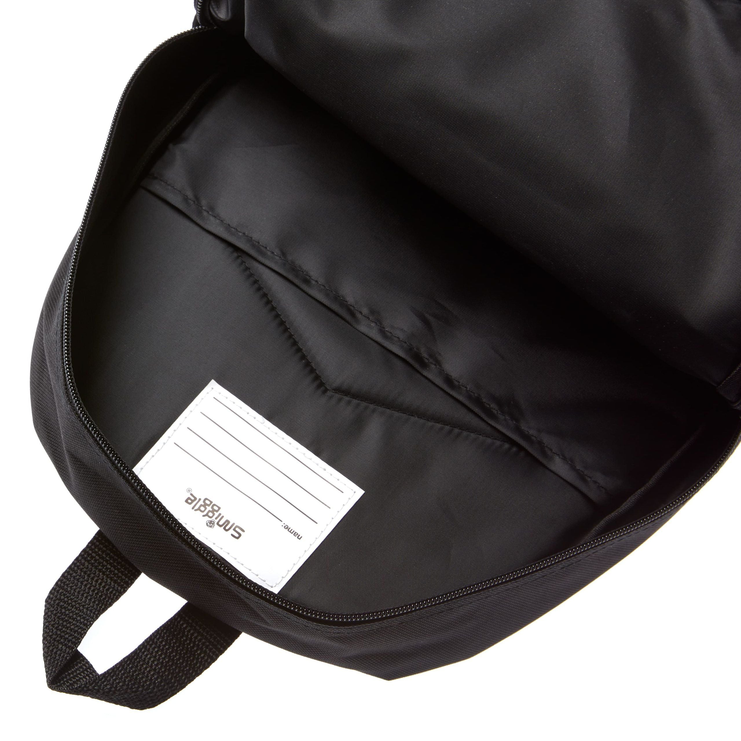 Smiggle - Mochila Junior Lil' Mates Id Negra