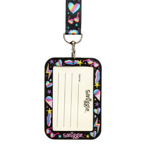 Smiggle - Tarjeta de identificación con cordón autobús y clase Lil' Mates Junior perfumada