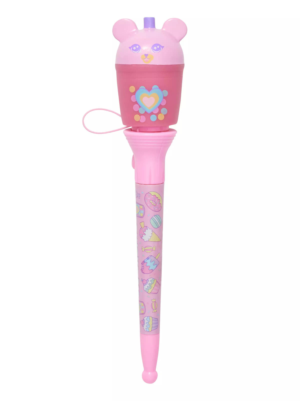 Smiggle - Bolígrafo retráctil con forma de conejo de Lil Treats