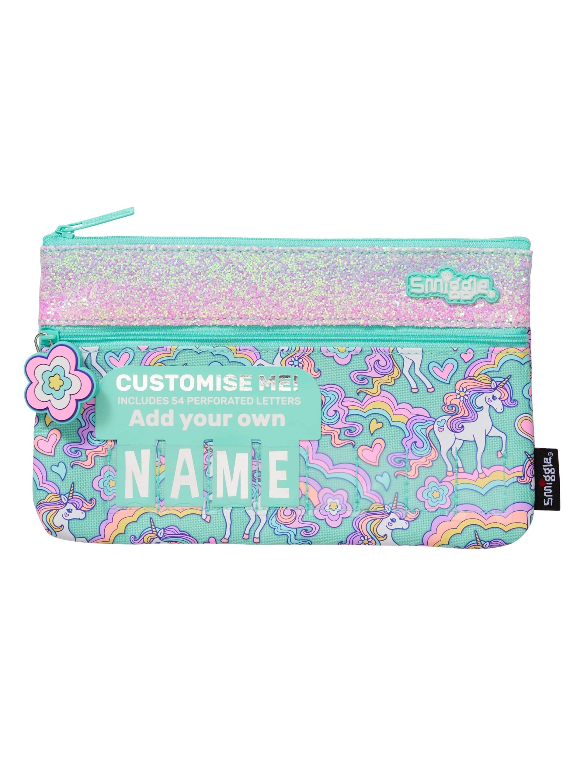 Smiggle - Estuche Clásico con Nombre Personalizado Limitless