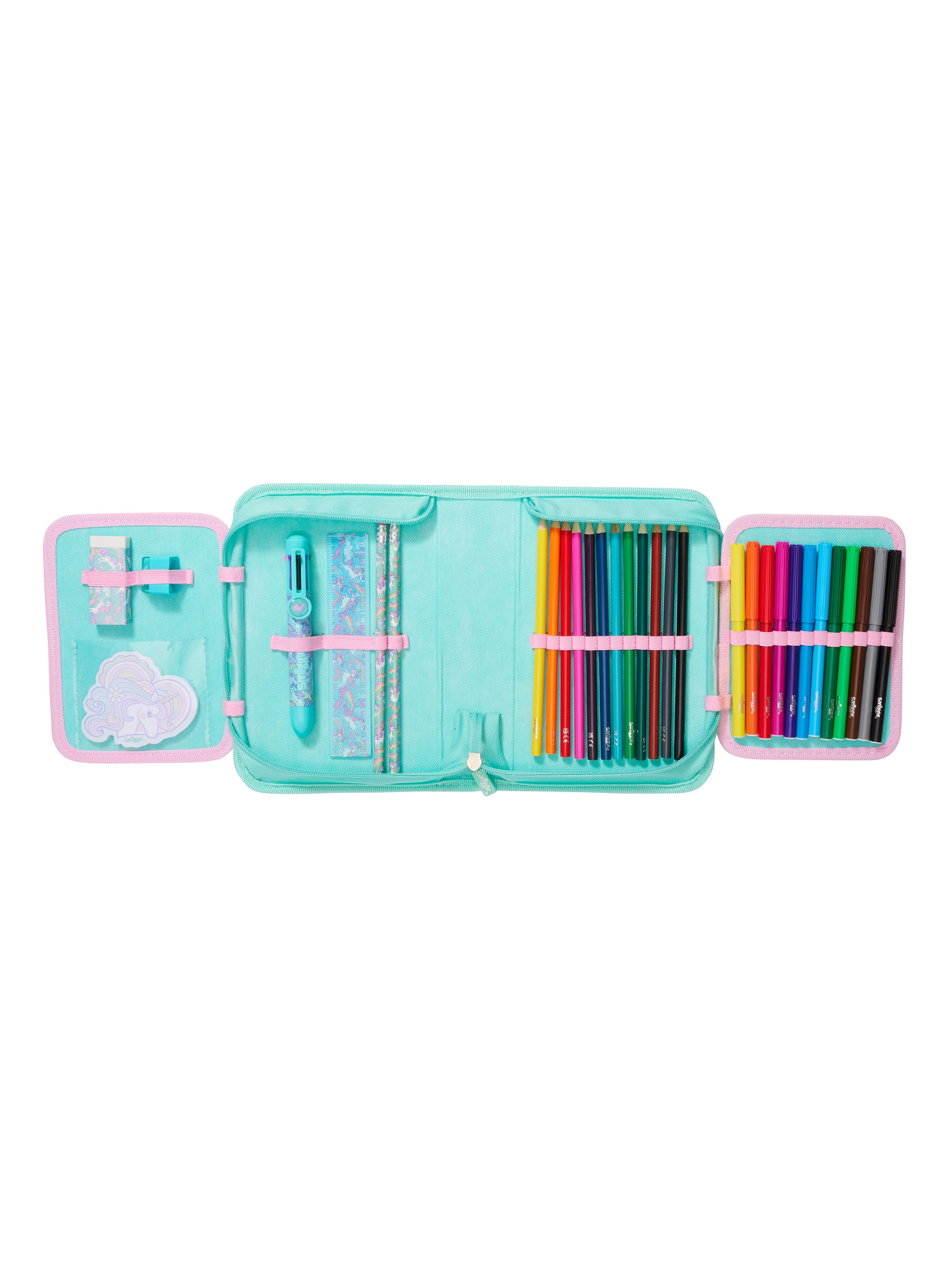 Smiggle - Set de papelería y bolígrafos ilimitados