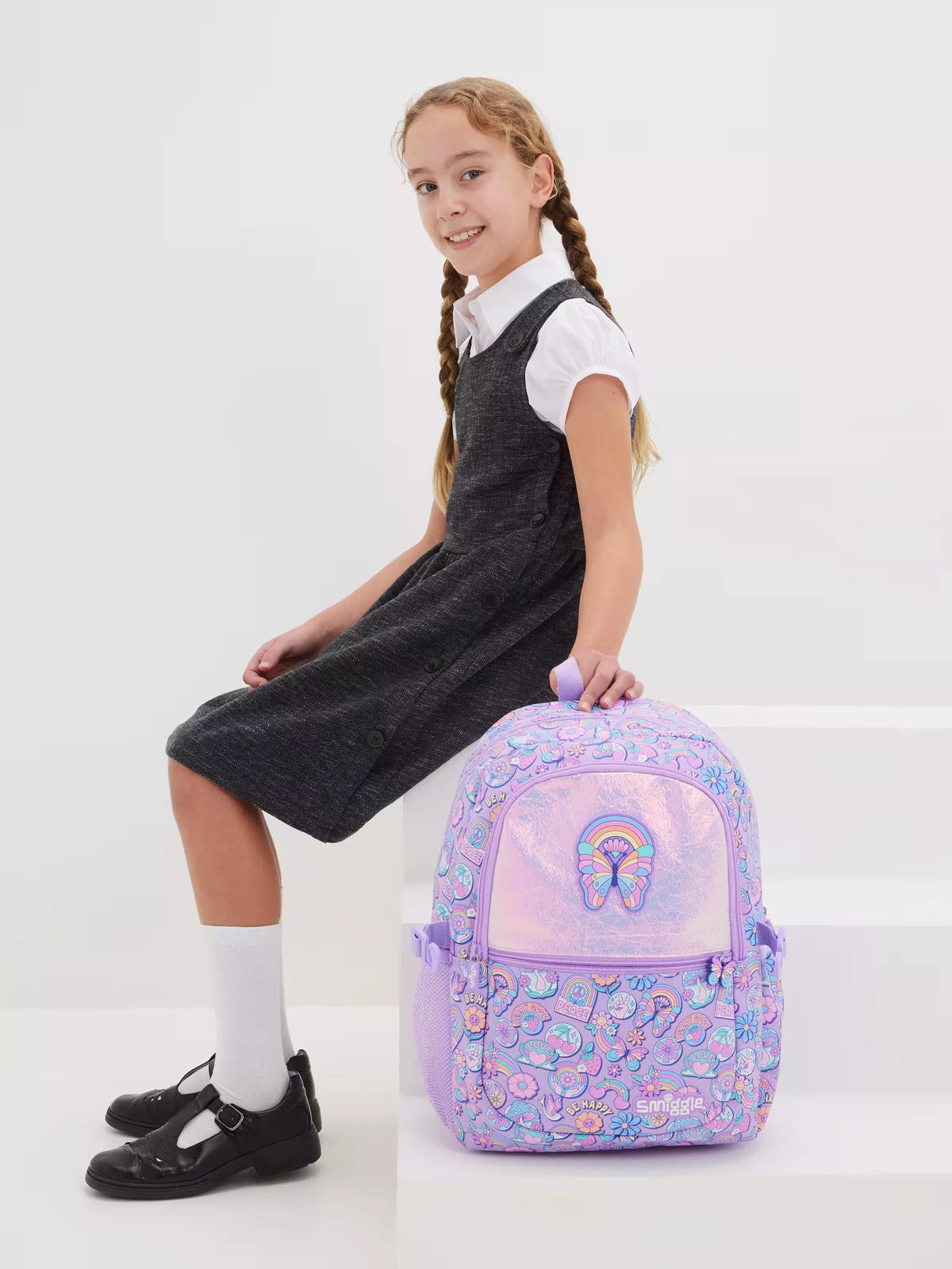 Smiggle – Mochila escolar clásica Limitless