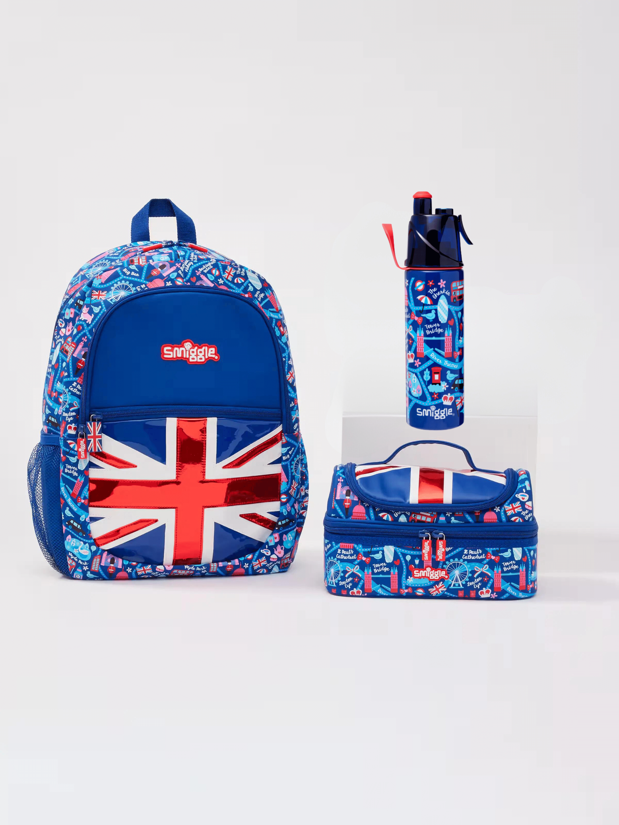 Set de 3 mochilas escolares Smiggle - Little London