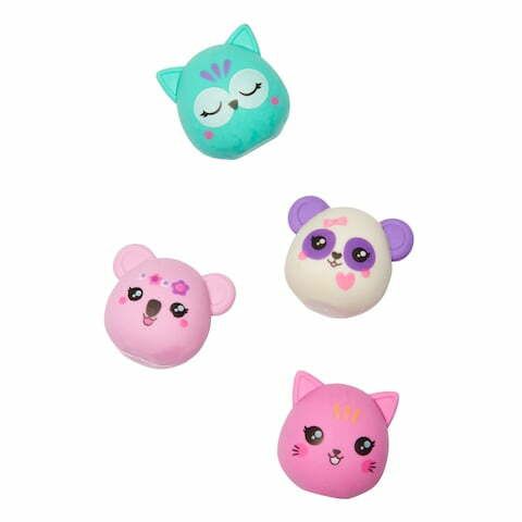 Smiggle - Pack de 4 gomas de borrar Little Pals