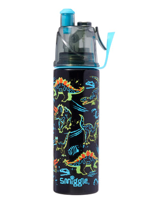 Smiggle - Botella de acero de 500 ml Livin con pulverizador