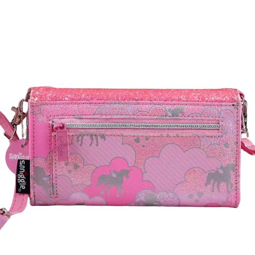 Smiggle - Monedero, bolso de mano y bandolera Lunar Unicorn
