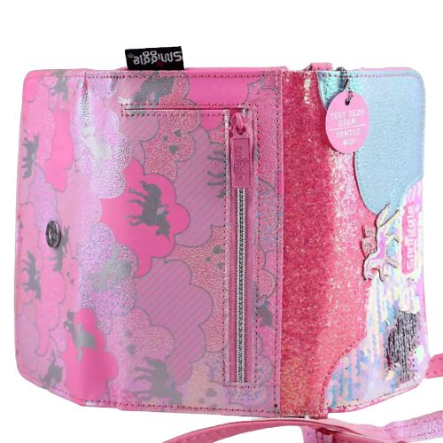 Smiggle - Monedero, bolso de mano y bandolera Lunar Unicorn