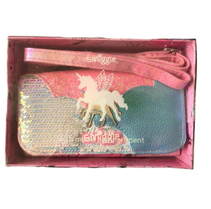 Smiggle - Monedero, bolso de mano y bandolera Lunar Unicorn