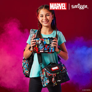 Smiggle - Fiambrera de dos pisos Marvel
