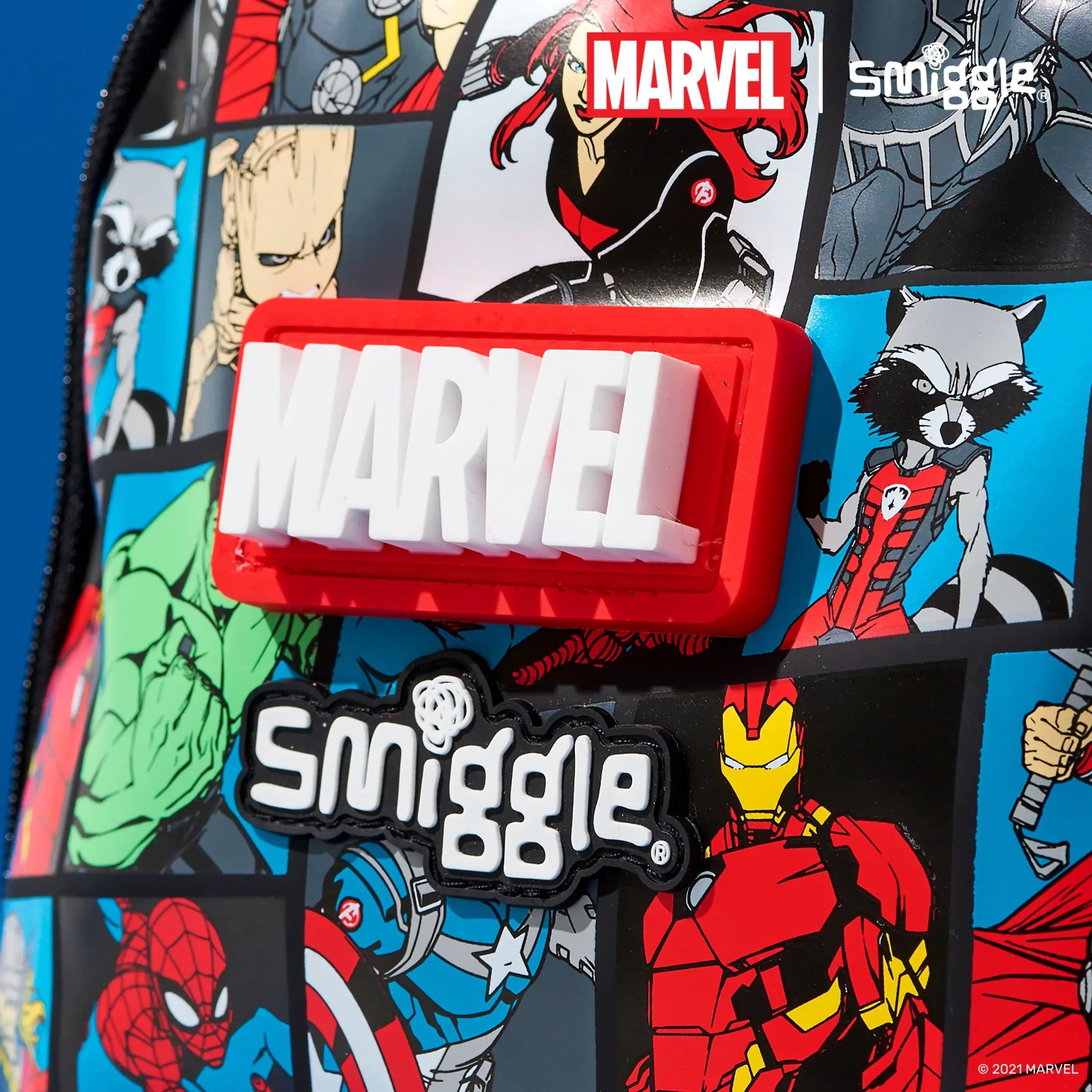 Smiggle - Mochila clásica Marvel
