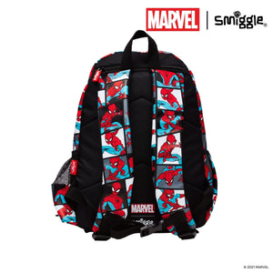 Smiggle - Mochila con capucha de Spider-Man Marvel Junior