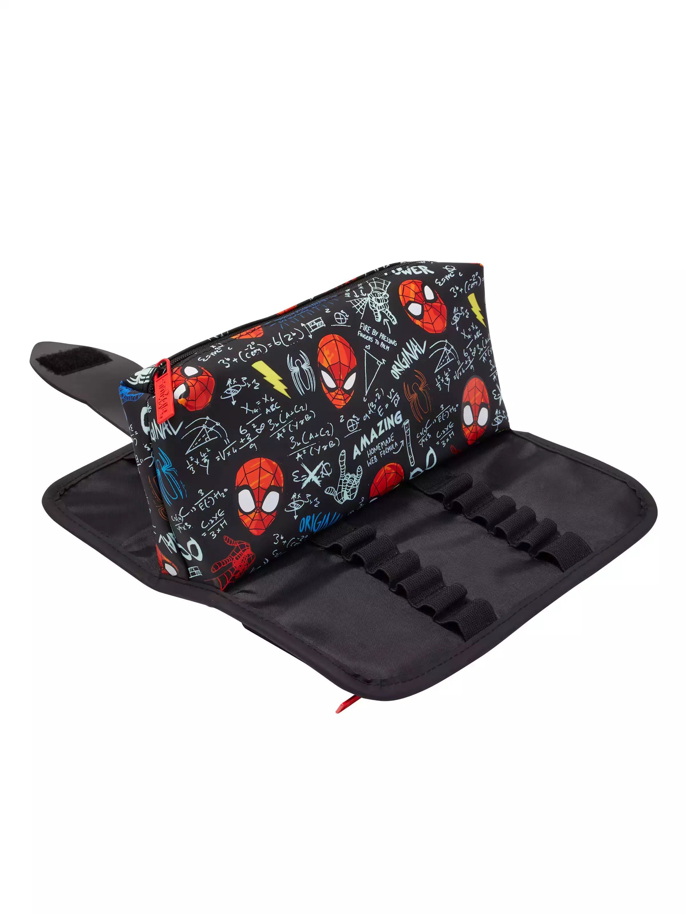 Smiggle - Estuche doble con forma de ojo de Spiderman de Marvel
