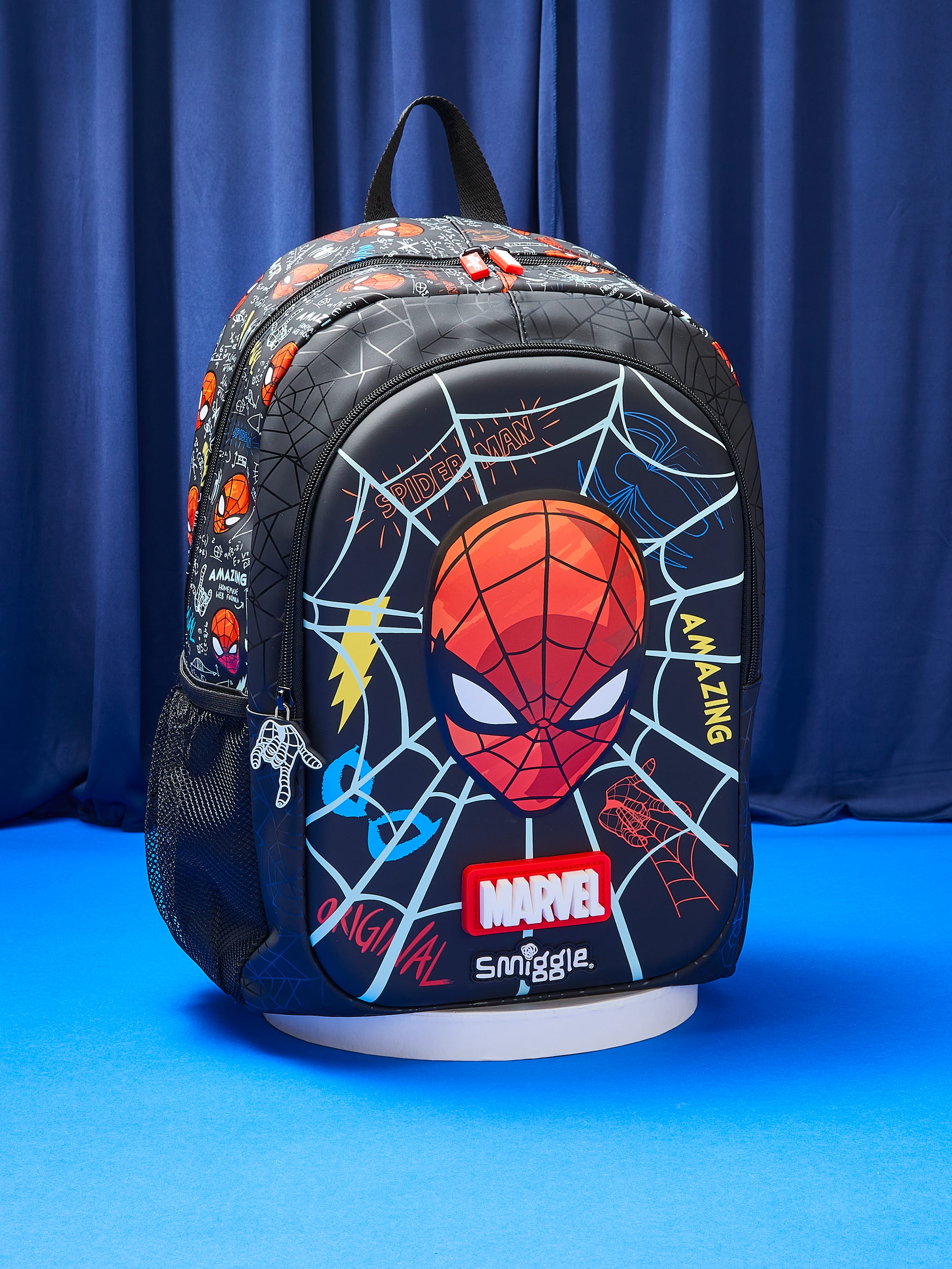 Smiggle - Mochila Escolar Marvel Spiderman
