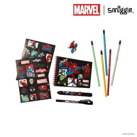 Smiggle - Estuche de escritura Marvel