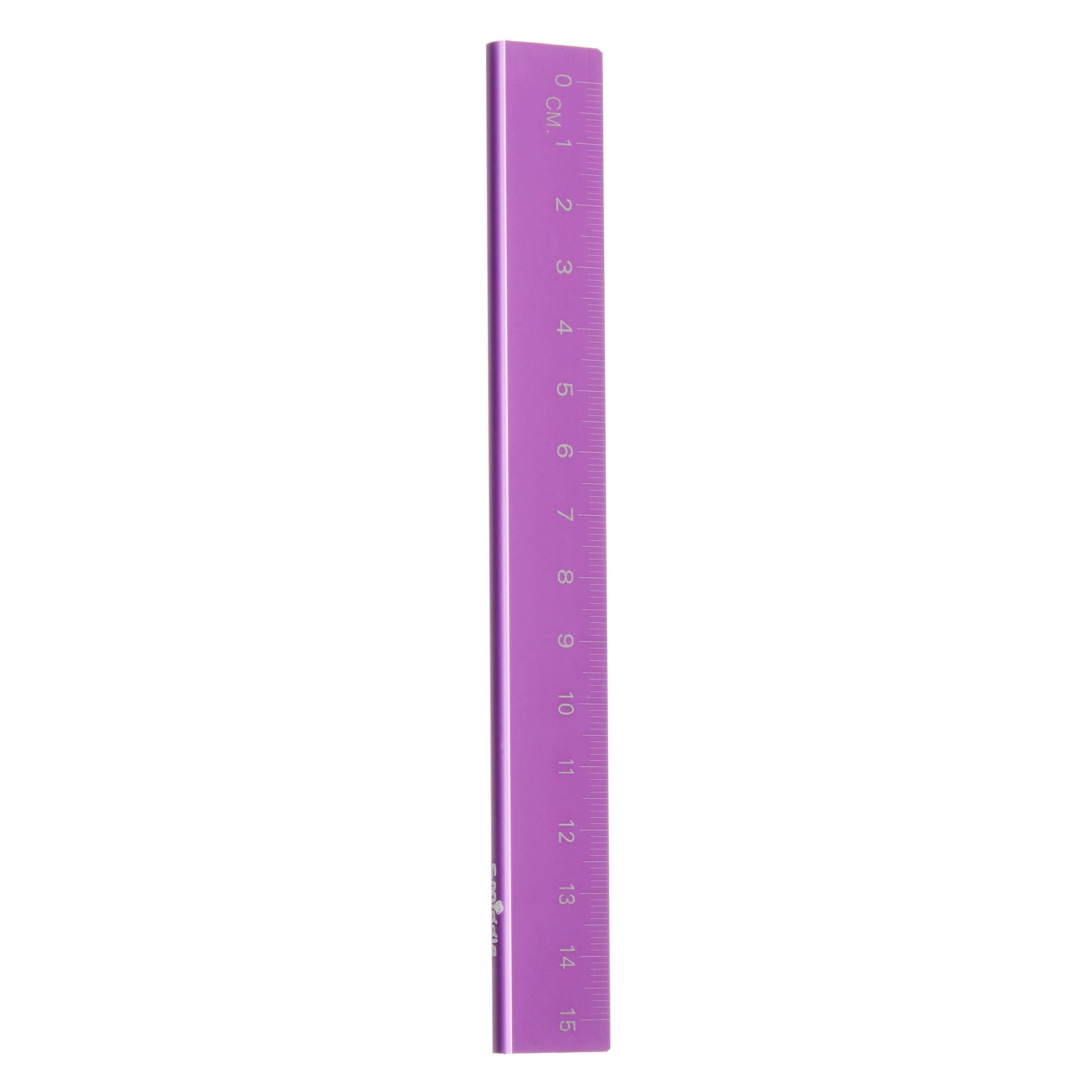 Smiggle - Regla metálica de 15 cm