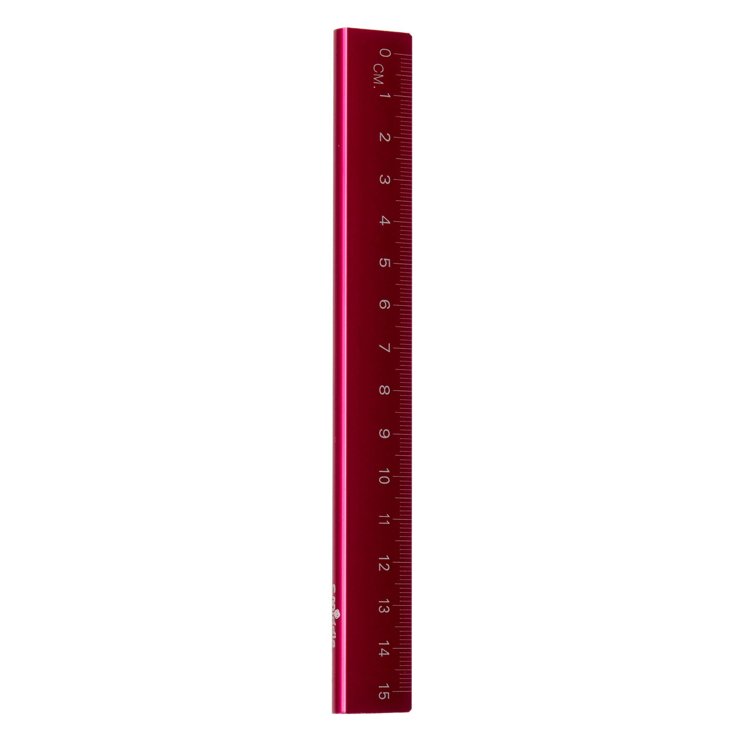 Smiggle - Regla metálica de 15 cm