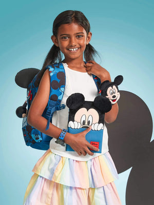 Smiggle - Cuaderno y diario rayado A5 de Mickey Mouse