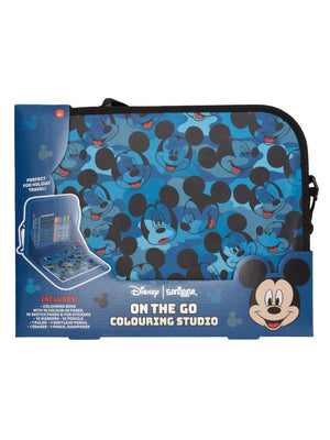 Smiggle - Set de pintura con bolsa y libro para colorear de Mickey Mouse