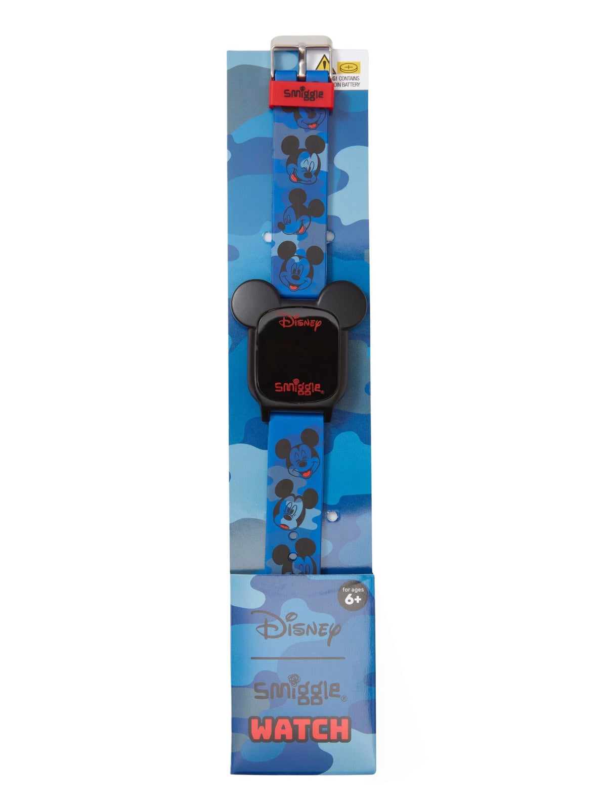 Smiggle - Reloj digital Mickey Mouse