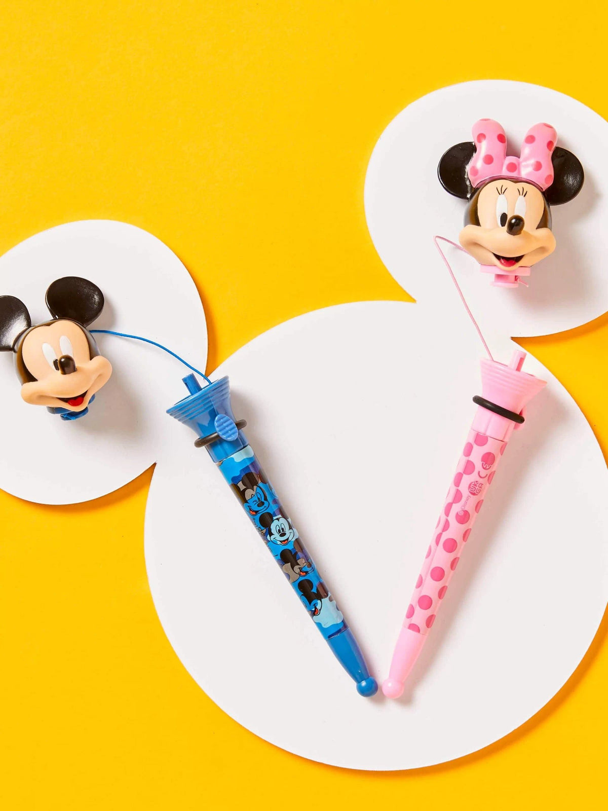 Smiggle - Bolígrafo retráctil y divertido de Mickey Mouse
