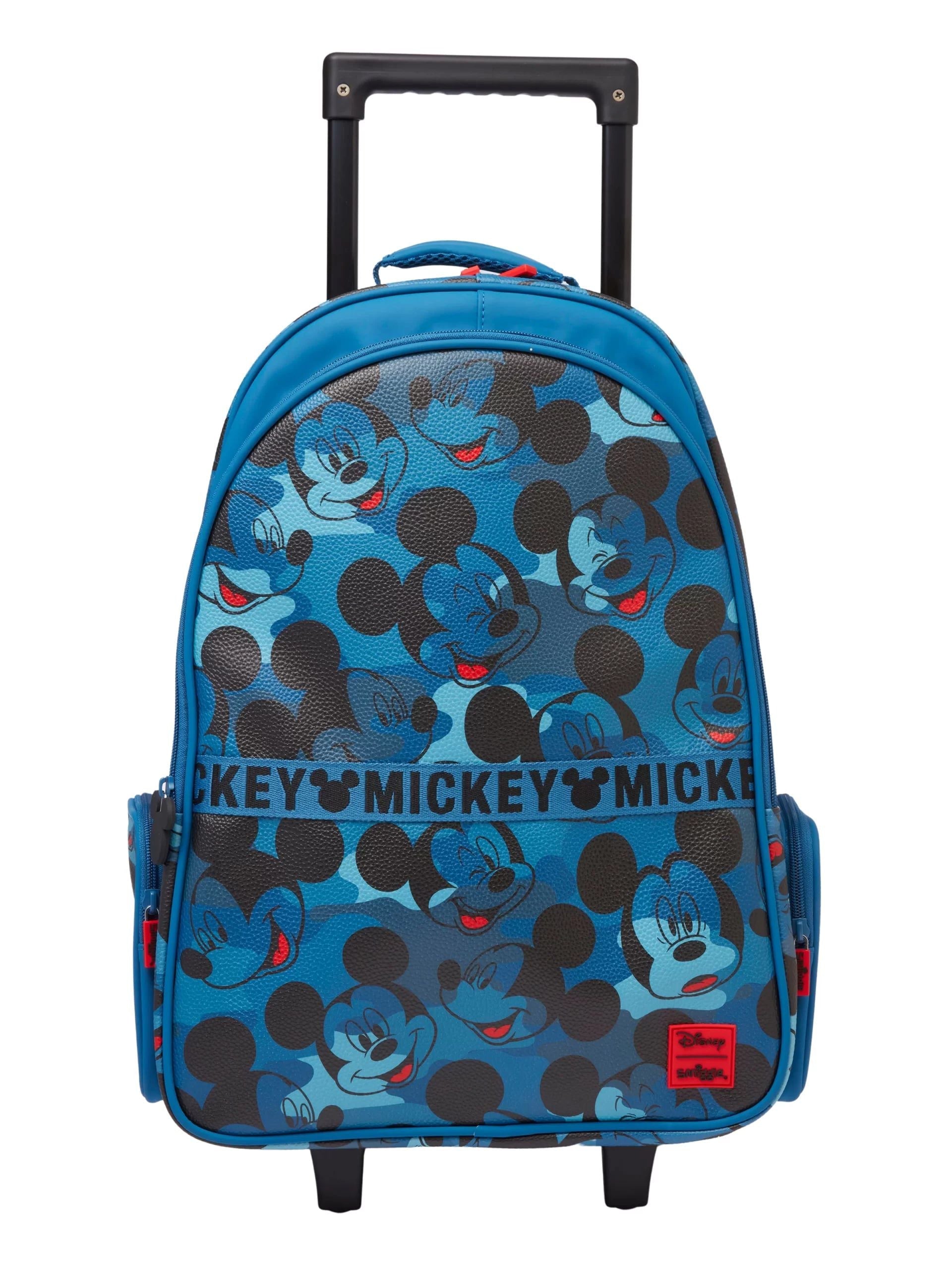 Mochila con ruedas iluminadas de Mickey Mouse - Smiggle
