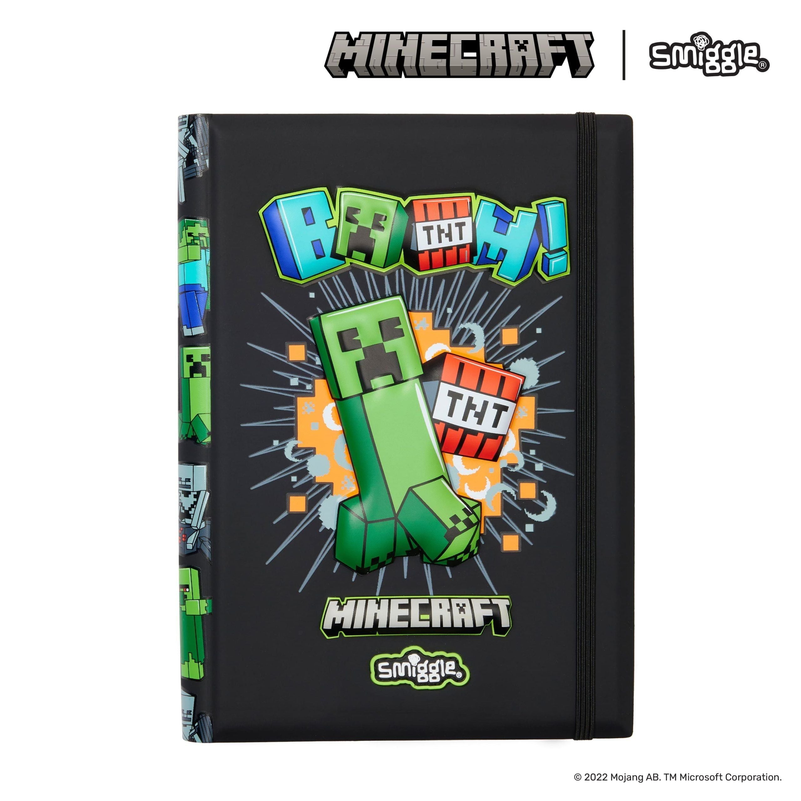 Smiggle - Cuaderno A5 de Minecraft