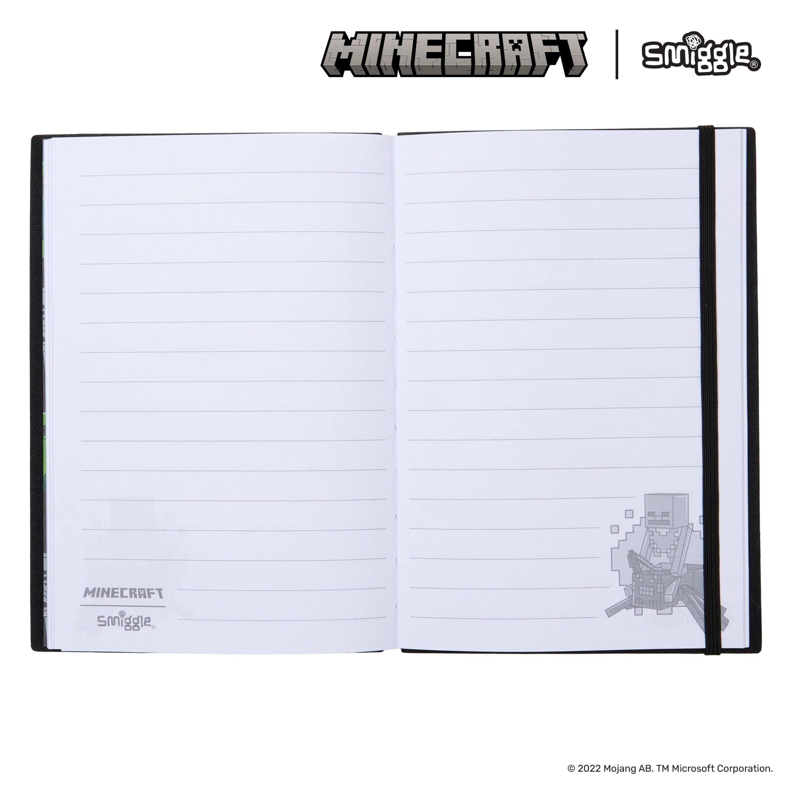Smiggle - Cuaderno A5 de Minecraft