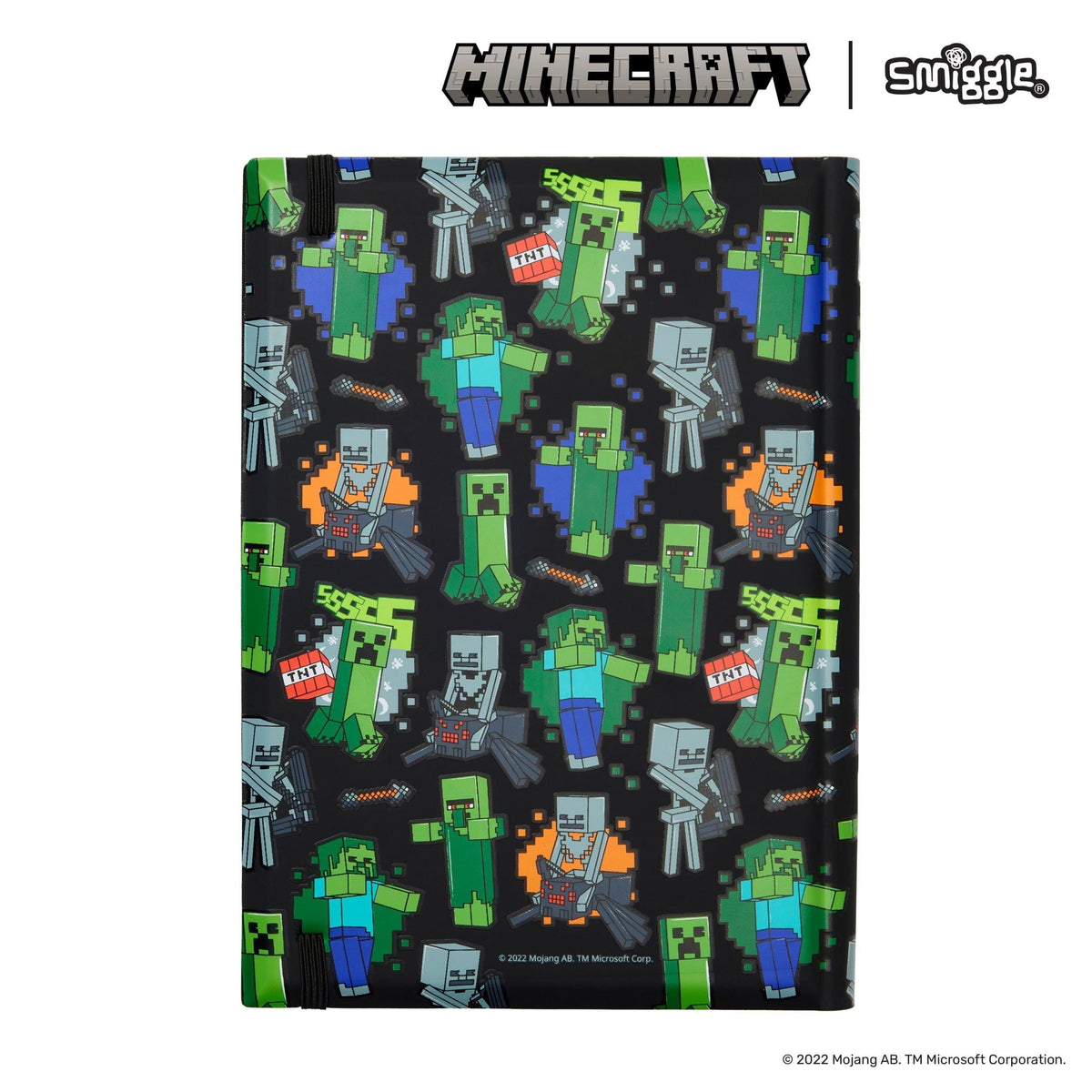 Smiggle - Cuaderno A5 de Minecraft