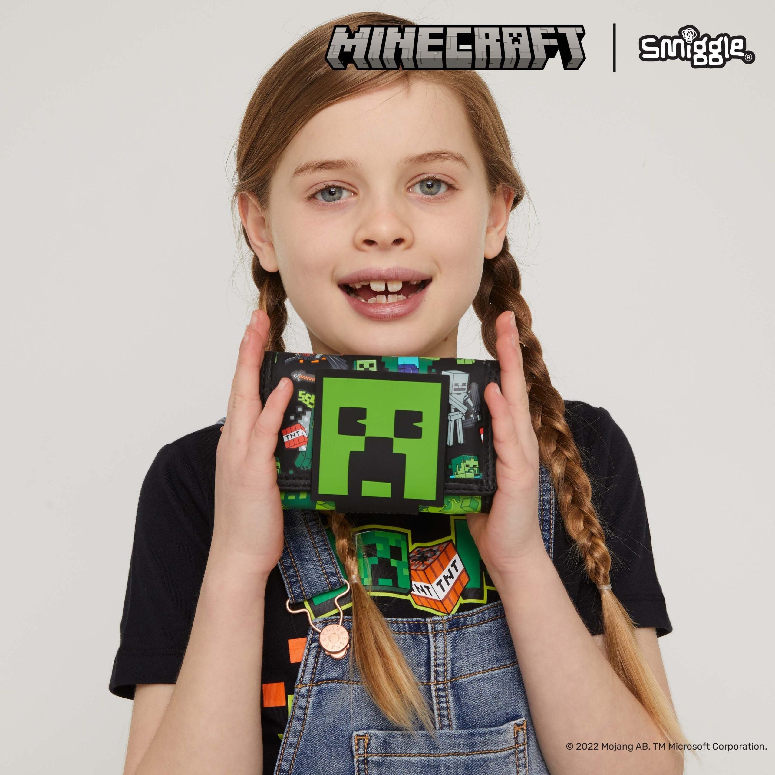 Smiggle - Cartera para niños de Minecraft