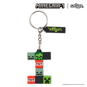 Smiggle - Llavero de la letra I de Minecraft