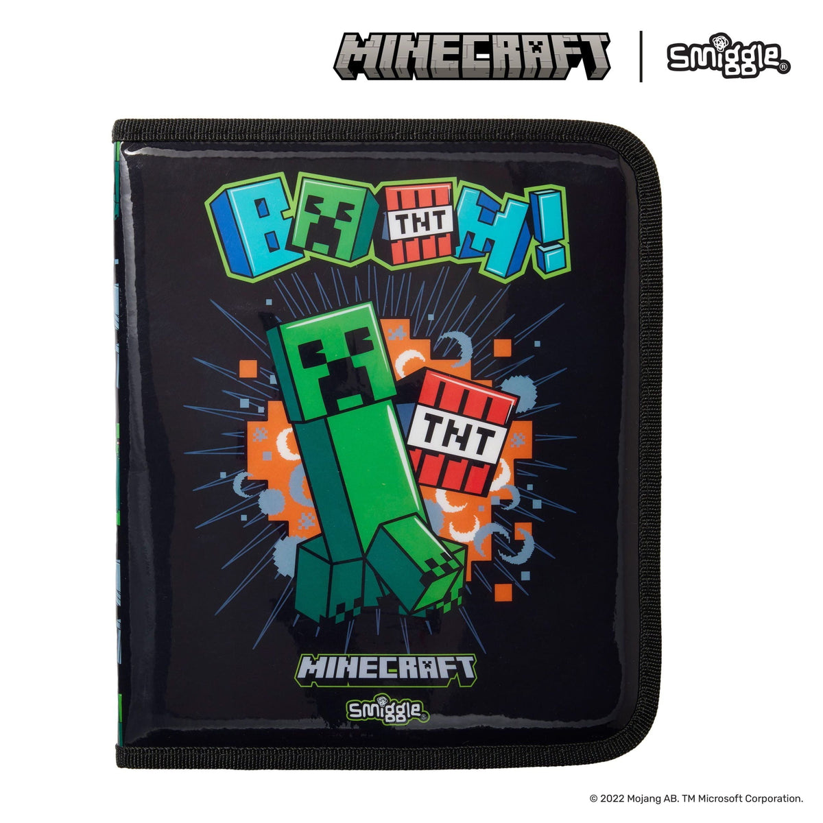 Smiggle - Set de papelería y estuche Minecraft